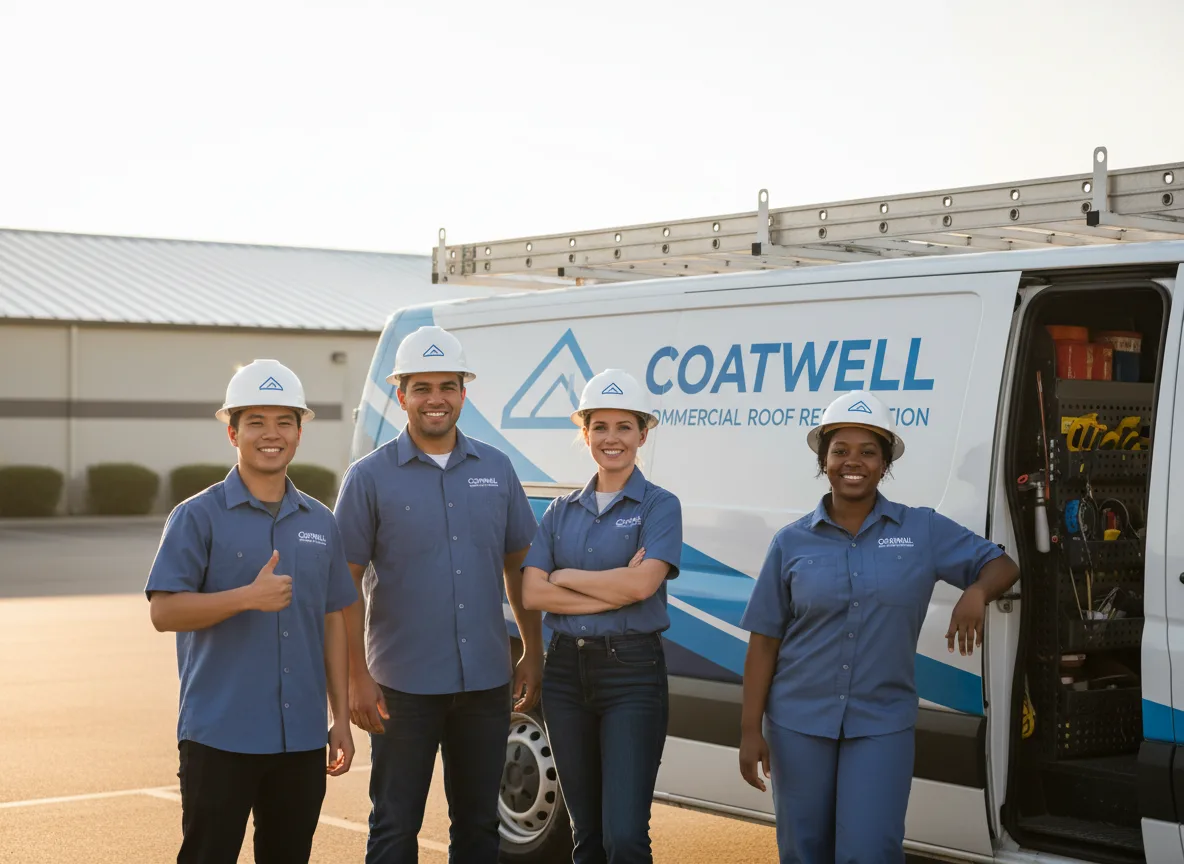 Commercial roof coating company in Wapiti, WY